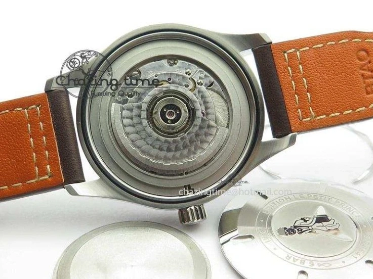 MIROTIME 0310 Mark XVIII Le Petit Prince IW327004 SS Mk Maker Best Edition Blue Dial On Brown Leather Strap A TimelessDesign 7296